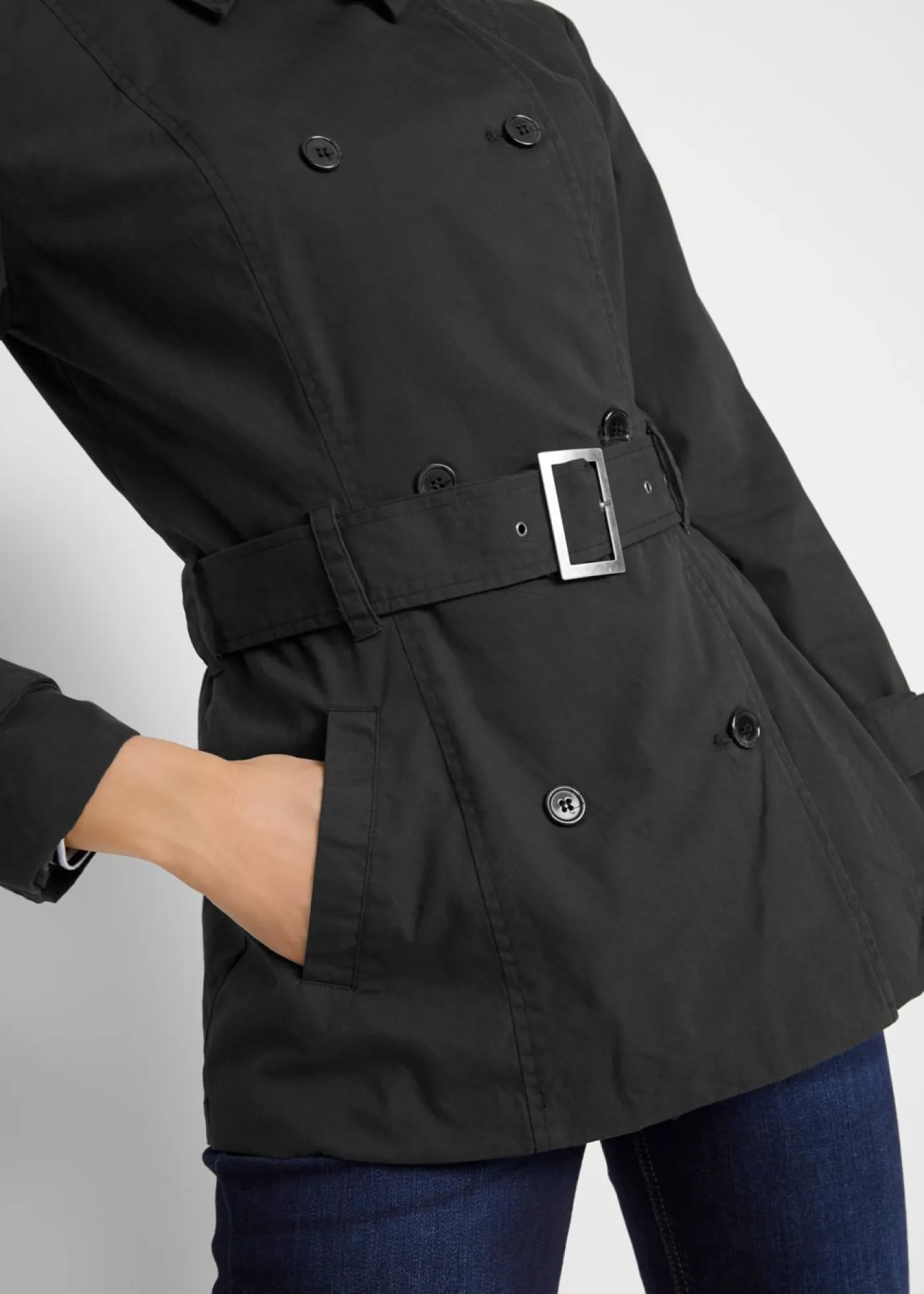 Gabardina corta Mujer Chaquetas Y Abrigos