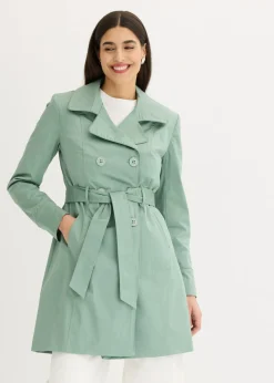 Gabardina de algodón Mujer Chaquetas Y Abrigos