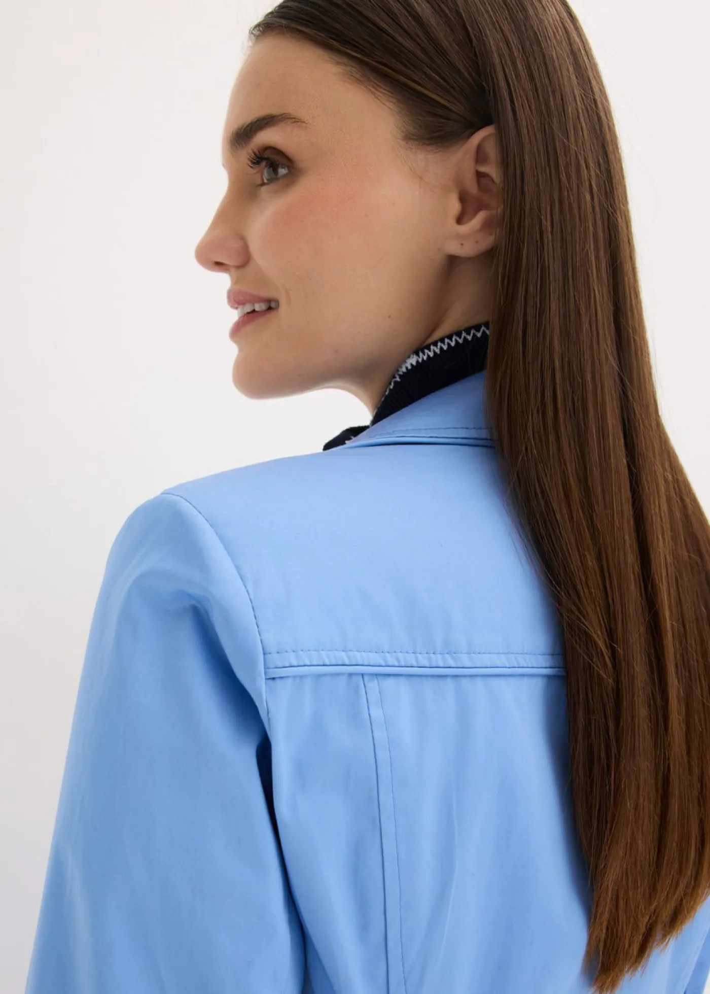 Best Gabardina de algodón Mujer Chaquetas Y Abrigos