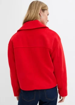 Best Gabardina holgada con aspecto de lana Mujer Chaquetas Y Abrigos