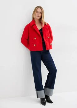 Best Gabardina holgada con aspecto de lana Mujer Chaquetas Y Abrigos