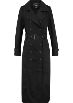 Gabardina larga con cinturón Mujer Chaquetas Y Abrigos