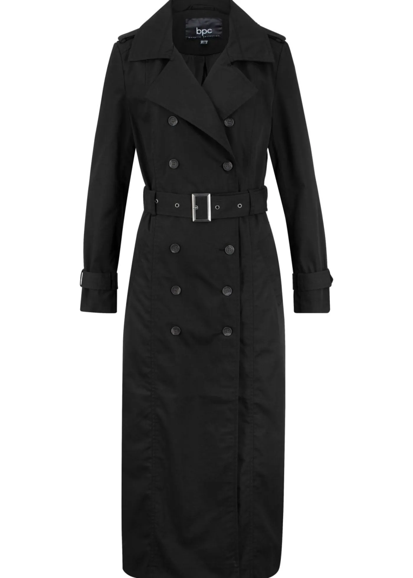 Gabardina larga con cinturón Mujer Chaquetas Y Abrigos