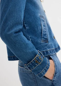 Best Gabardina vaquera Mujer Chaquetas Y Abrigos