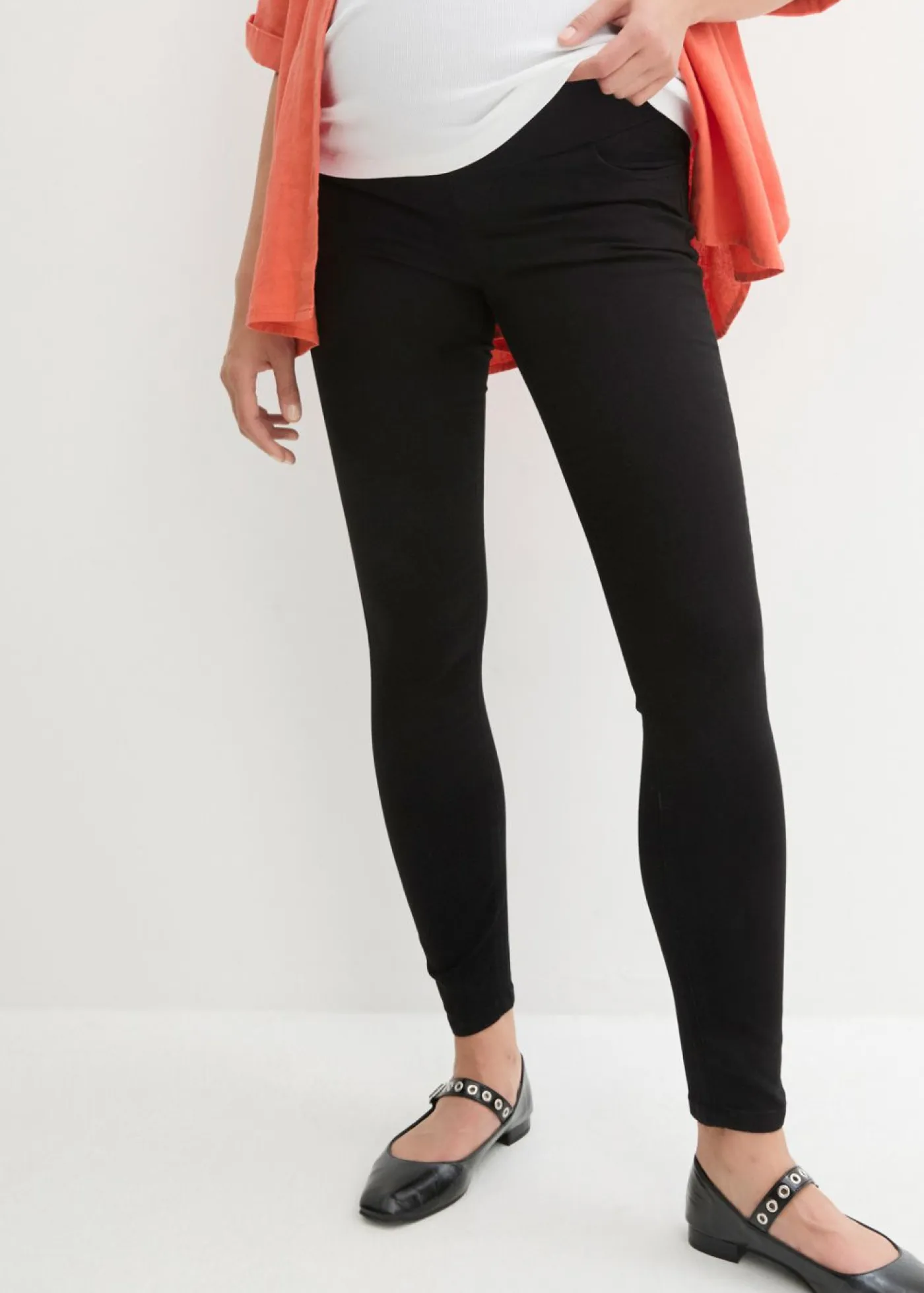Sale Jeggings premamá con contenido elástico y corte pitillo Mujer Premamá