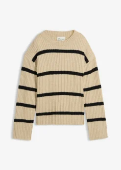 Sale Jersey a rayas Mujer Jerséis|Ropa De Punto