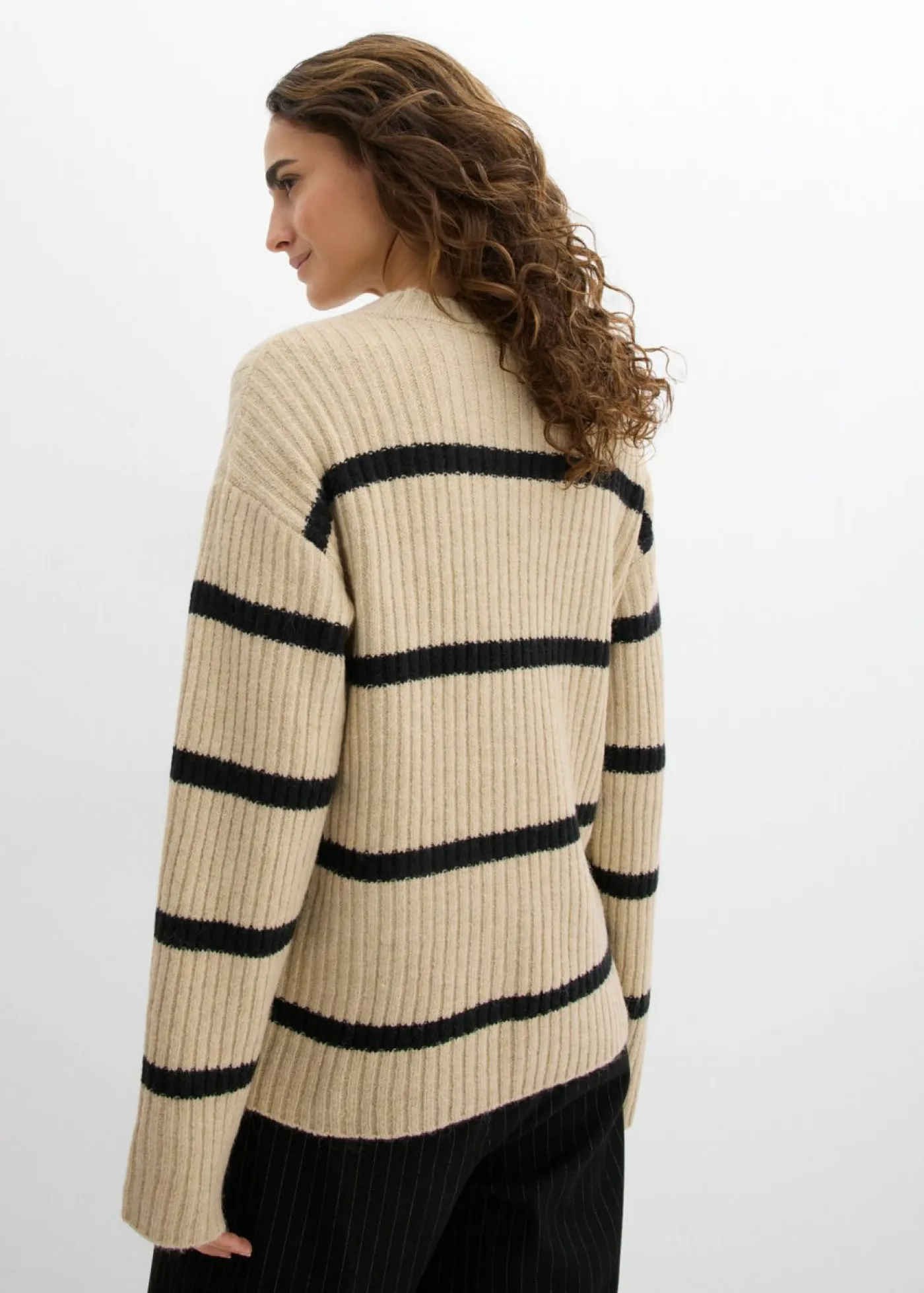 Sale Jersey a rayas Mujer Jerséis|Ropa De Punto