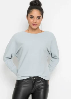New Jersey acanalado de gran tamaño Mujer Jerséis|Ropa De Punto