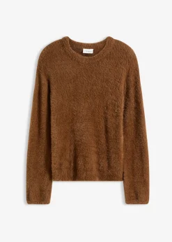 Best Jersey con aspecto de pelo Mujer Jerséis|Ropa De Punto