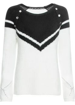 Outlet Jersey con botones Mujer Jerséis|Ropa De Punto