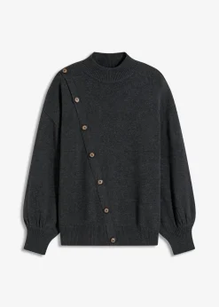 Clearance Jersey con botones Mujer Jerséis|Ropa De Punto