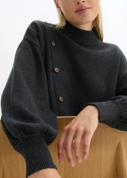 Clearance Jersey con botones Mujer Jerséis|Ropa De Punto