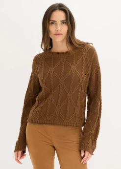 Hot Jersey con contenido de algodón Mujer Jerséis|Ropa De Punto
