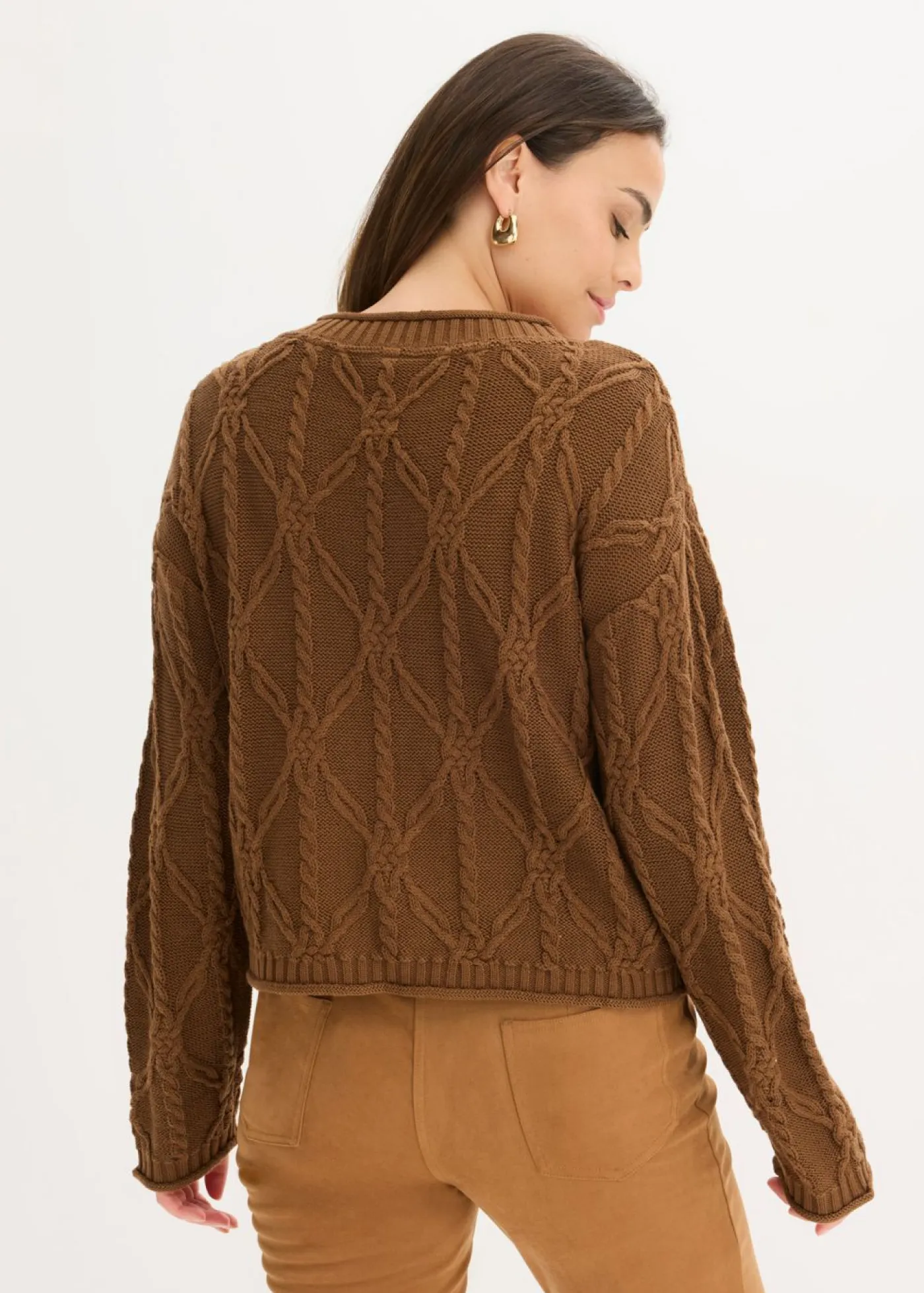 Hot Jersey con contenido de algodón Mujer Jerséis|Ropa De Punto