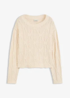 Outlet Jersey con contenido de algodón Mujer Jerséis|Ropa De Punto