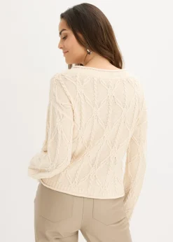 Outlet Jersey con contenido de algodón Mujer Jerséis|Ropa De Punto