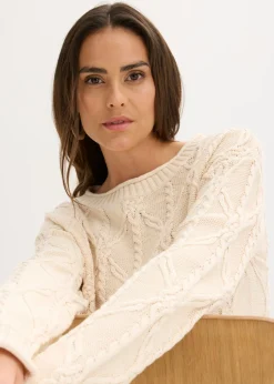 Outlet Jersey con contenido de algodón Mujer Jerséis|Ropa De Punto