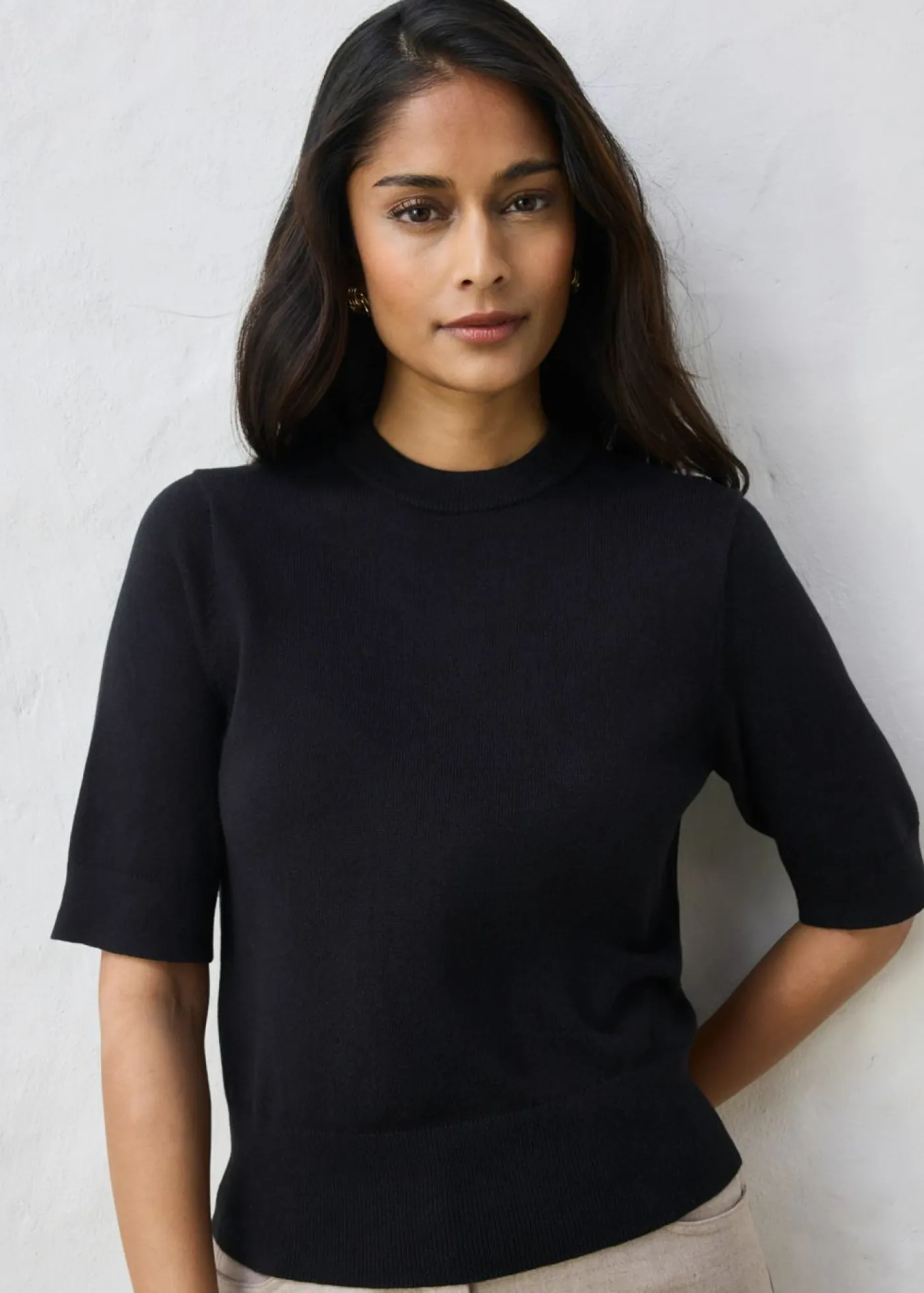 Online Jersey con contenido de seda Mujer Premium|Jerséis