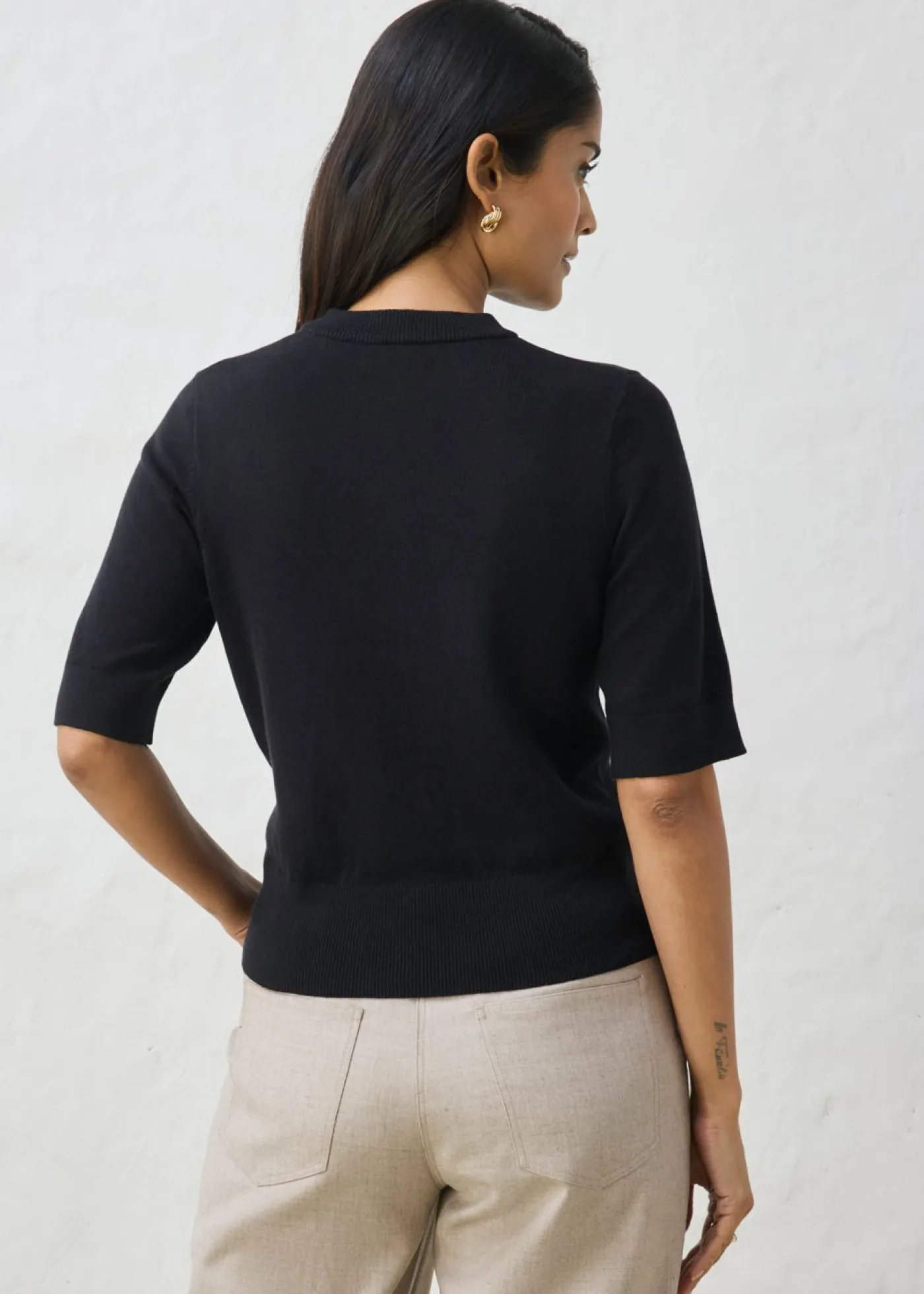 Online Jersey con contenido de seda Mujer Premium|Jerséis