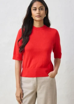 New Jersey con contenido de seda Mujer Premium|Jerséis
