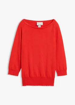 Clearance Jersey con contenido de seda Mujer Premium|Jerséis