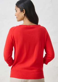 Clearance Jersey con contenido de seda Mujer Premium|Jerséis