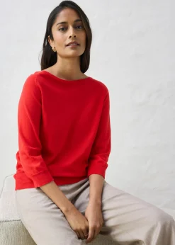 Clearance Jersey con contenido de seda Mujer Premium|Jerséis