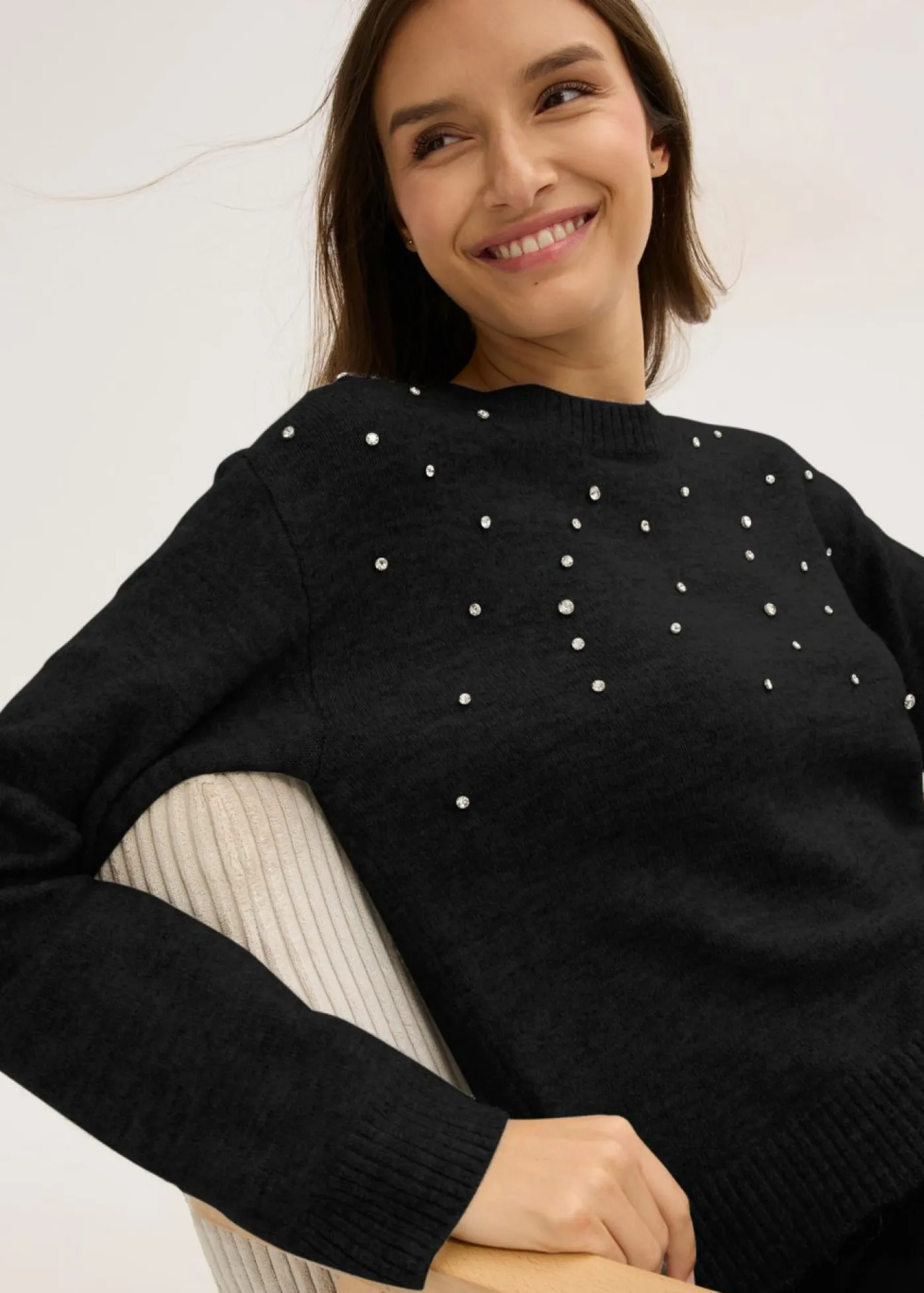 Discount Jersey con corte boxy Mujer Jerséis|Ropa De Punto