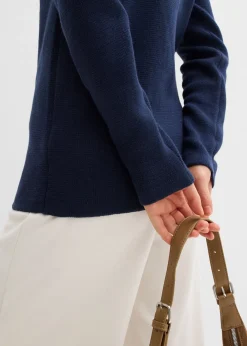 Jersey con cuello alto Mujer Básicos|Jerséis
