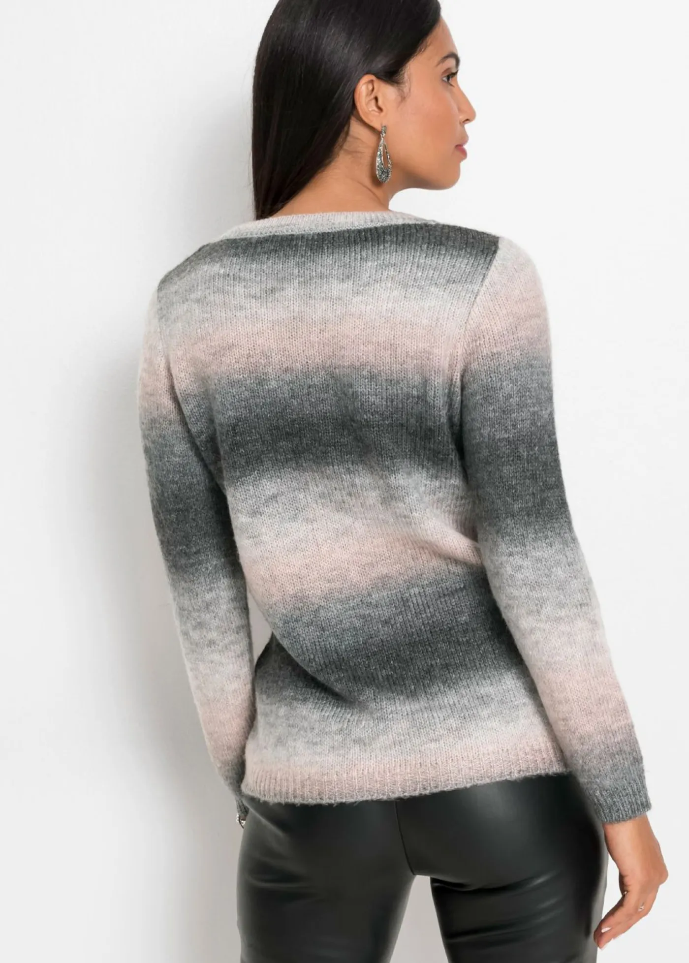 Online Jersey con degradado de color Mujer Jerséis|Ropa De Punto