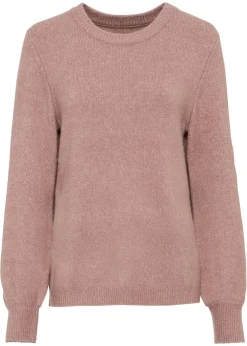 Clearance Jersey con mangas abullonadas Mujer Jerséis|Ropa De Punto
