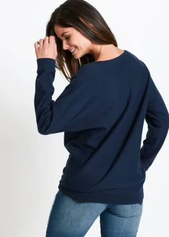 Outlet Jersey con mangas murciélago Mujer Jerséis|Ropa De Punto