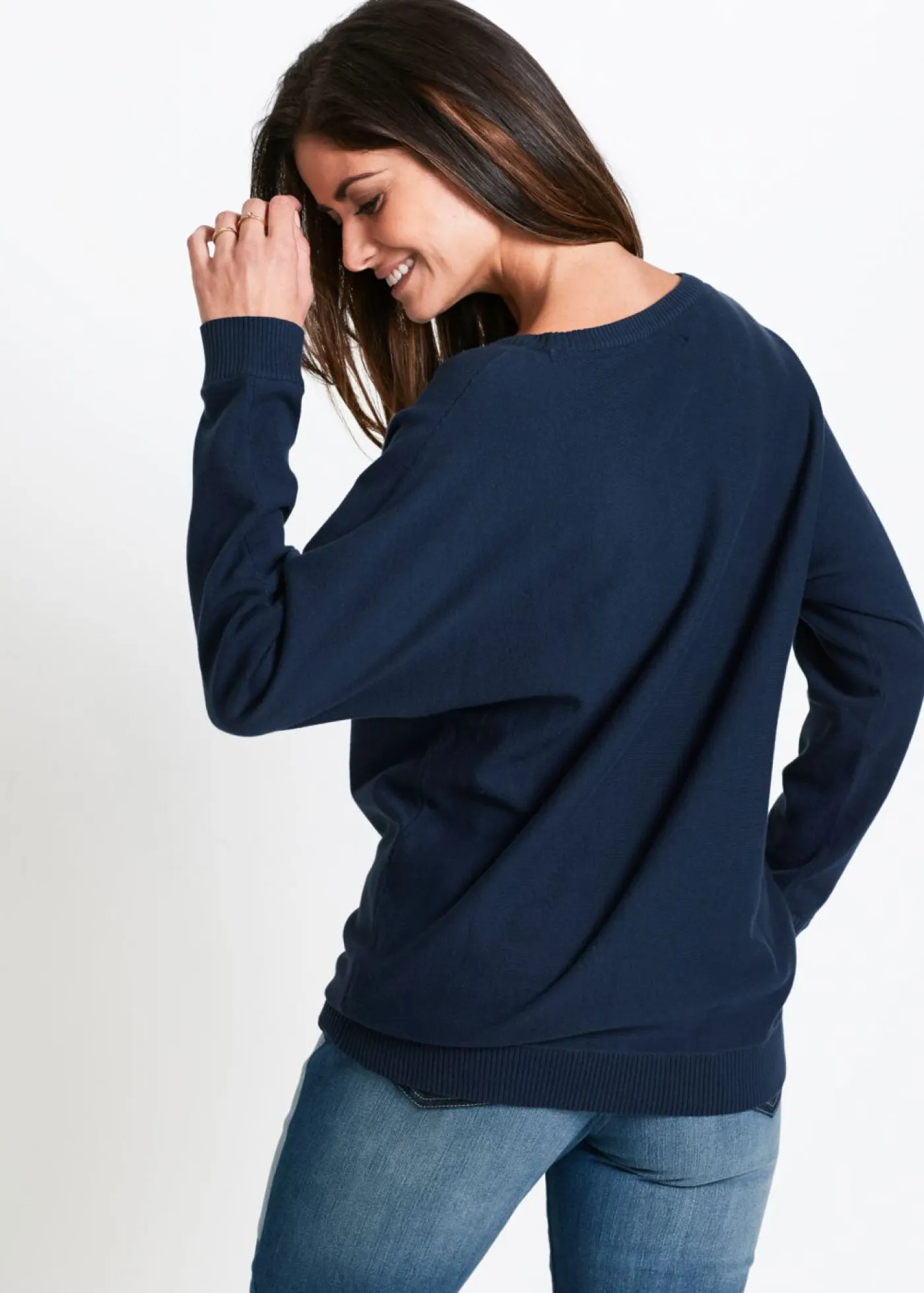 Outlet Jersey con mangas murciélago Mujer Jerséis|Ropa De Punto