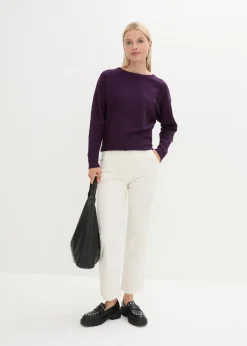 Discount Jersey con mangas murciélago Mujer Jerséis|Ropa De Punto