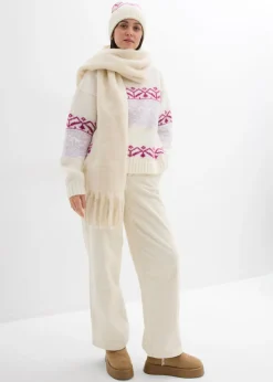 Outlet Jersey con patrón nórdico Mujer Jerséis|Ropa De Punto