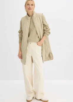 Sale Jersey con patrón trenzado horizontal Mujer Jerséis|Ropa De Punto