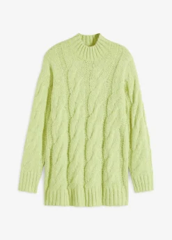 Online Jersey con patrón trenzado Mujer Jerséis|Ropa De Punto