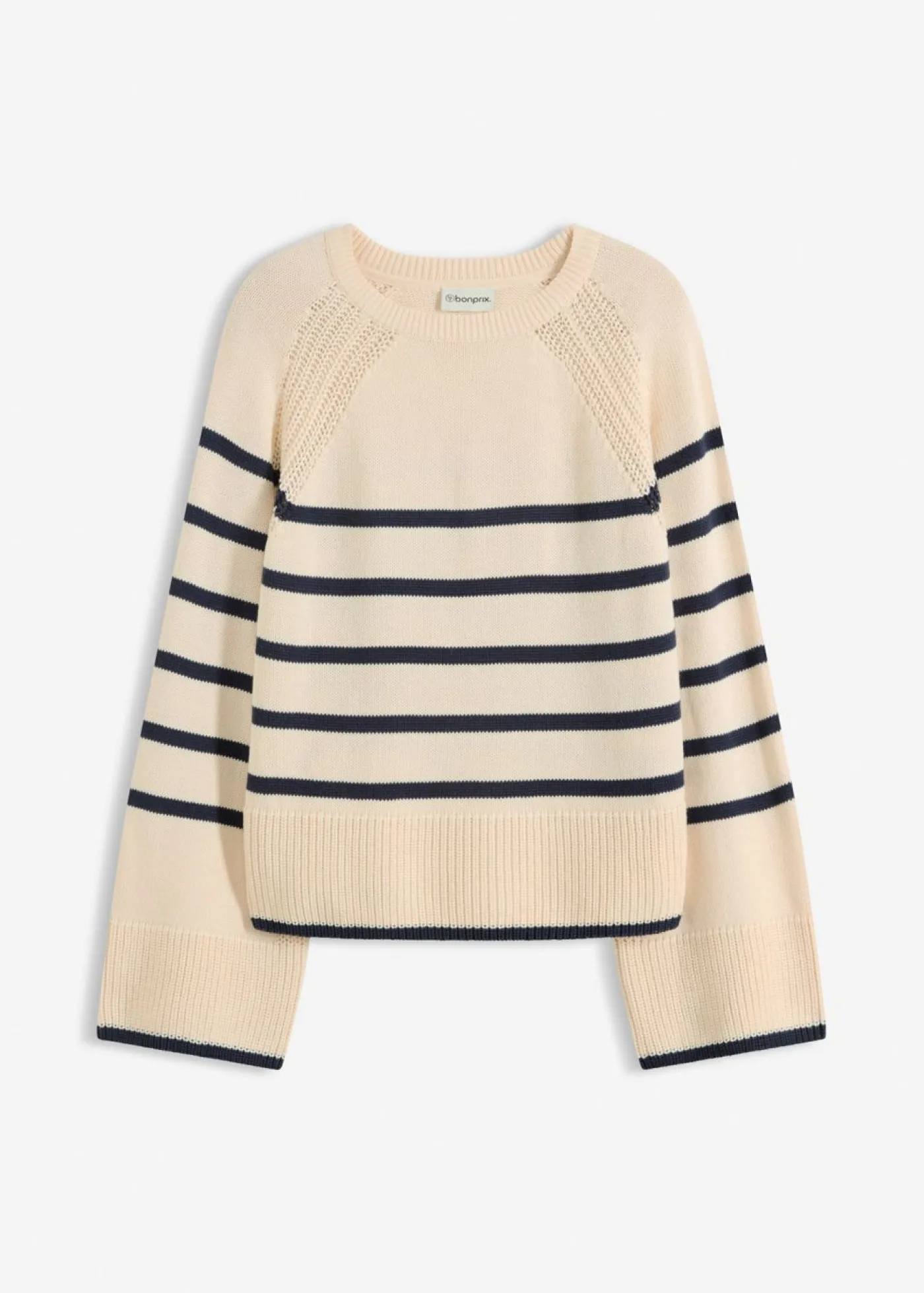 Online Jersey con rayas en contraste Mujer Jerséis|Ropa De Punto