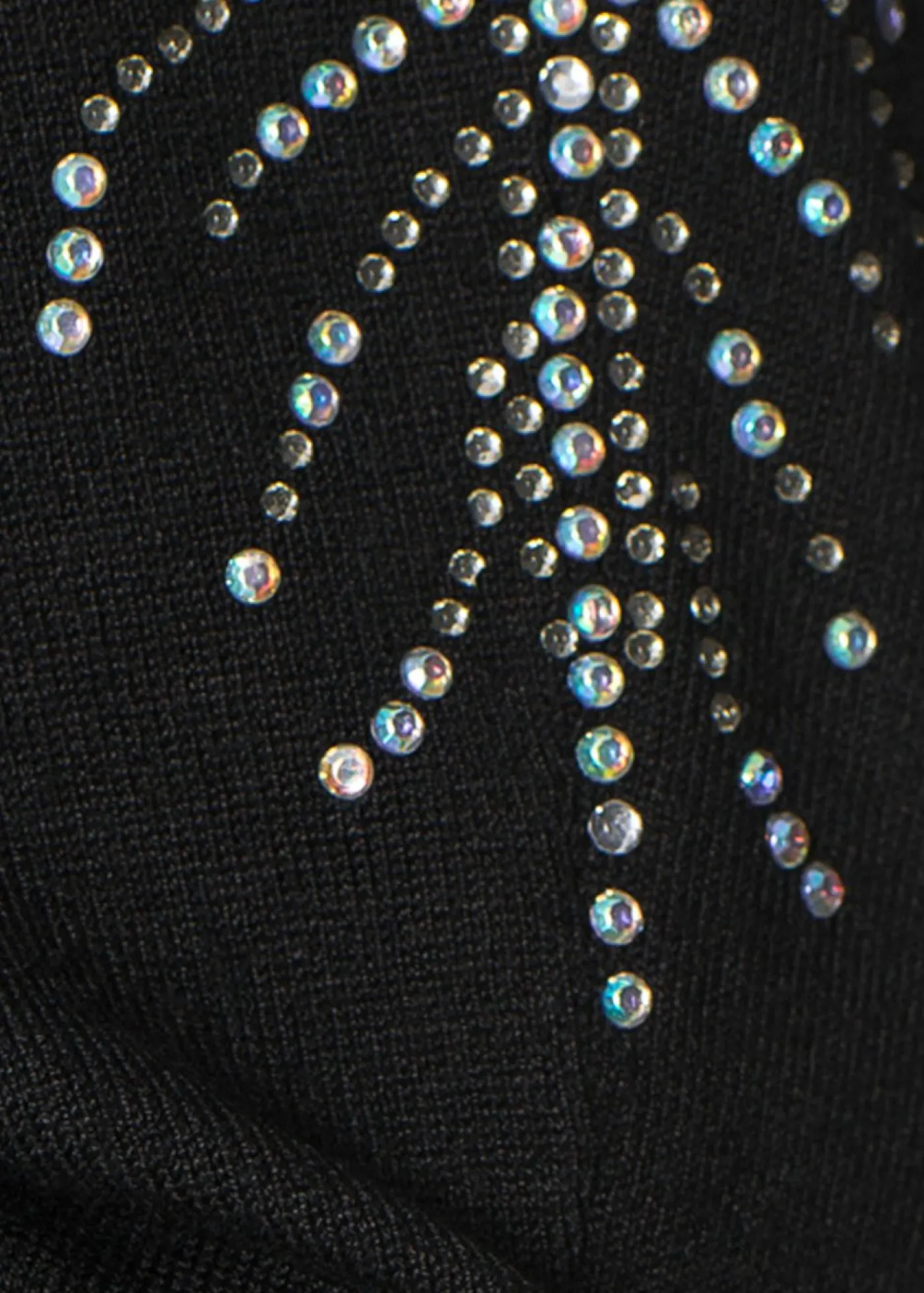 Outlet Jersey con strass en los hombros Mujer Jerséis|Ropa De Punto