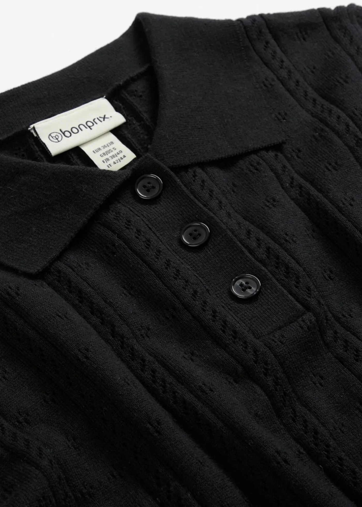 New Jersey de ajour con mezcla de seda Mujer Premium|Jerséis