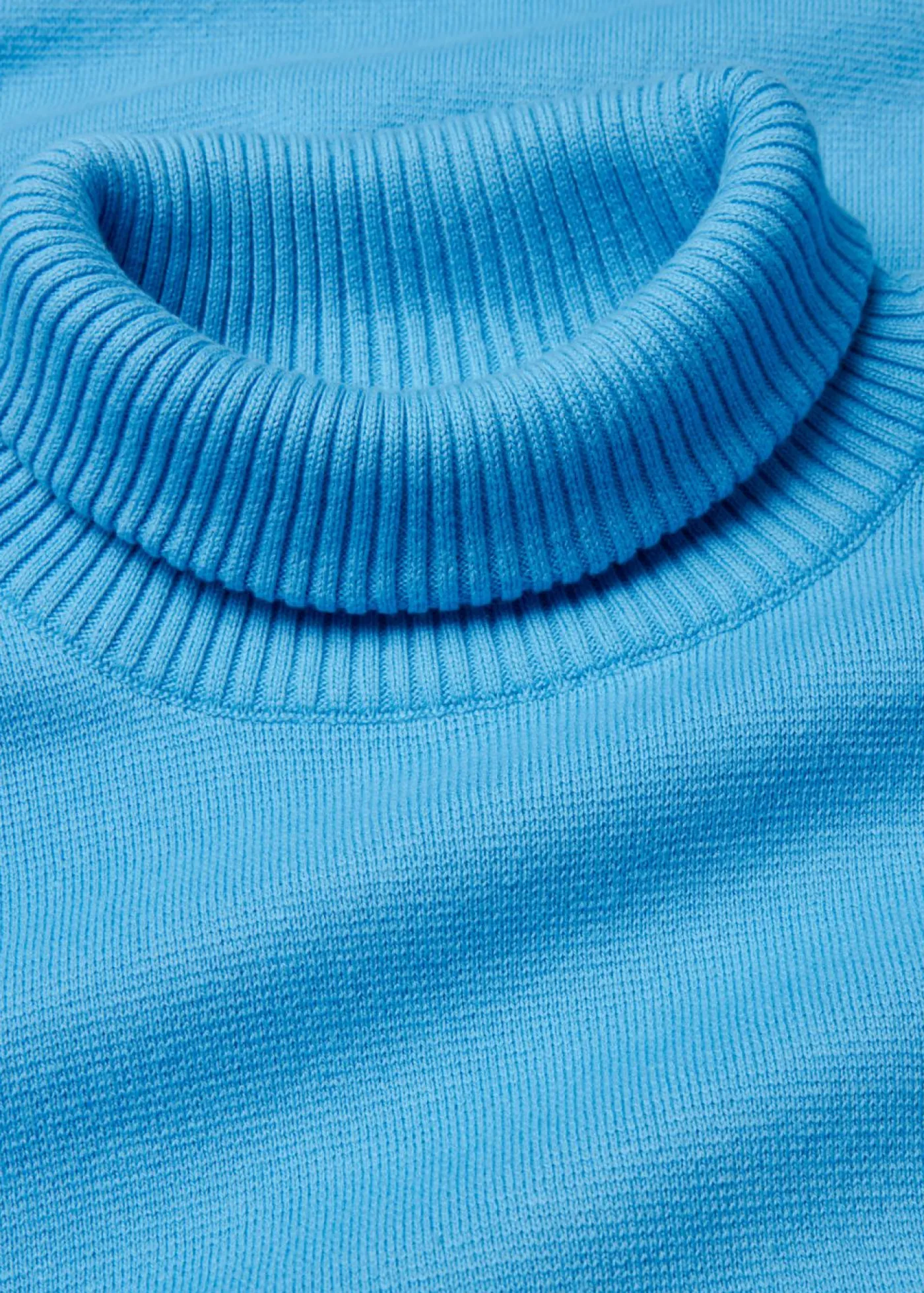 Outlet Jersey de canalé de algodón puro Mujer Jerséis|Ropa De Punto