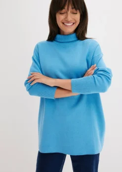 Outlet Jersey de canalé de algodón puro Mujer Jerséis|Ropa De Punto