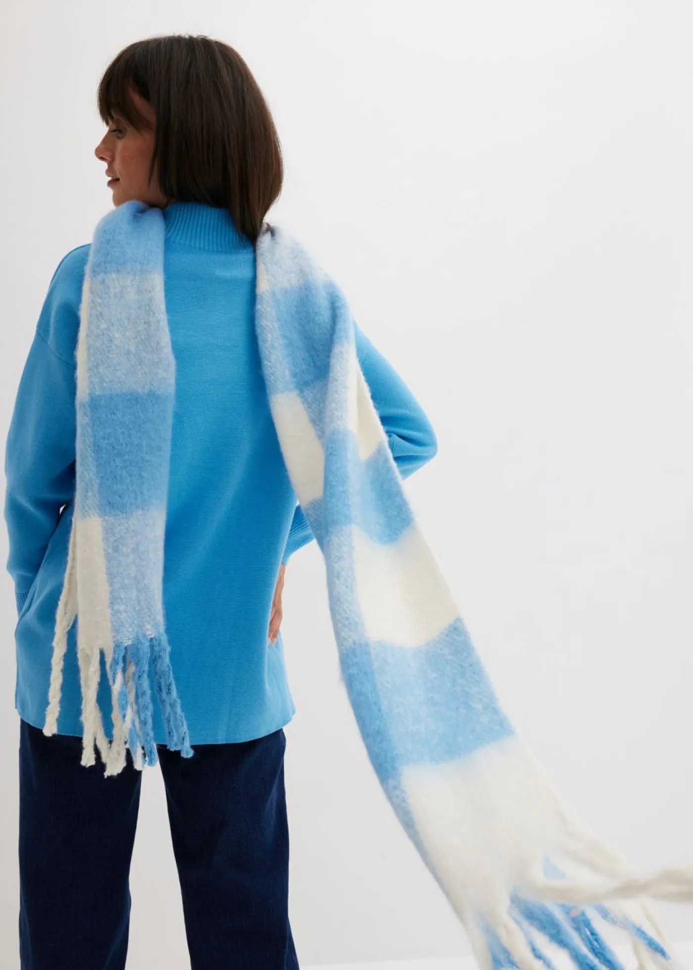 Outlet Jersey de canalé de algodón puro Mujer Jerséis|Ropa De Punto