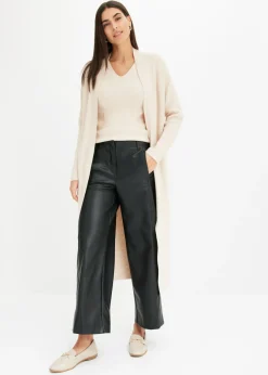Discount Jersey de canalé de manga corta con viscosa Mujer Jerséis|Ropa De Punto