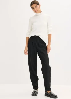 Clearance Jersey de canalé de mezcla de viscosa fluida Mujer Jerséis|Ropa De Punto