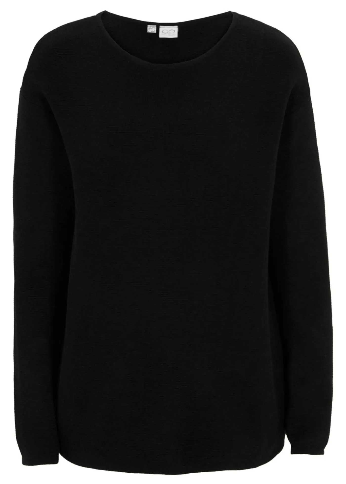 Clearance Jersey de canalé Milano con cuello redondo Mujer Jerséis|Ropa De Punto