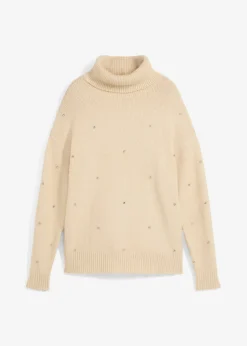 Outlet Jersey de cuello alto Mujer Jerséis|Ropa De Punto
