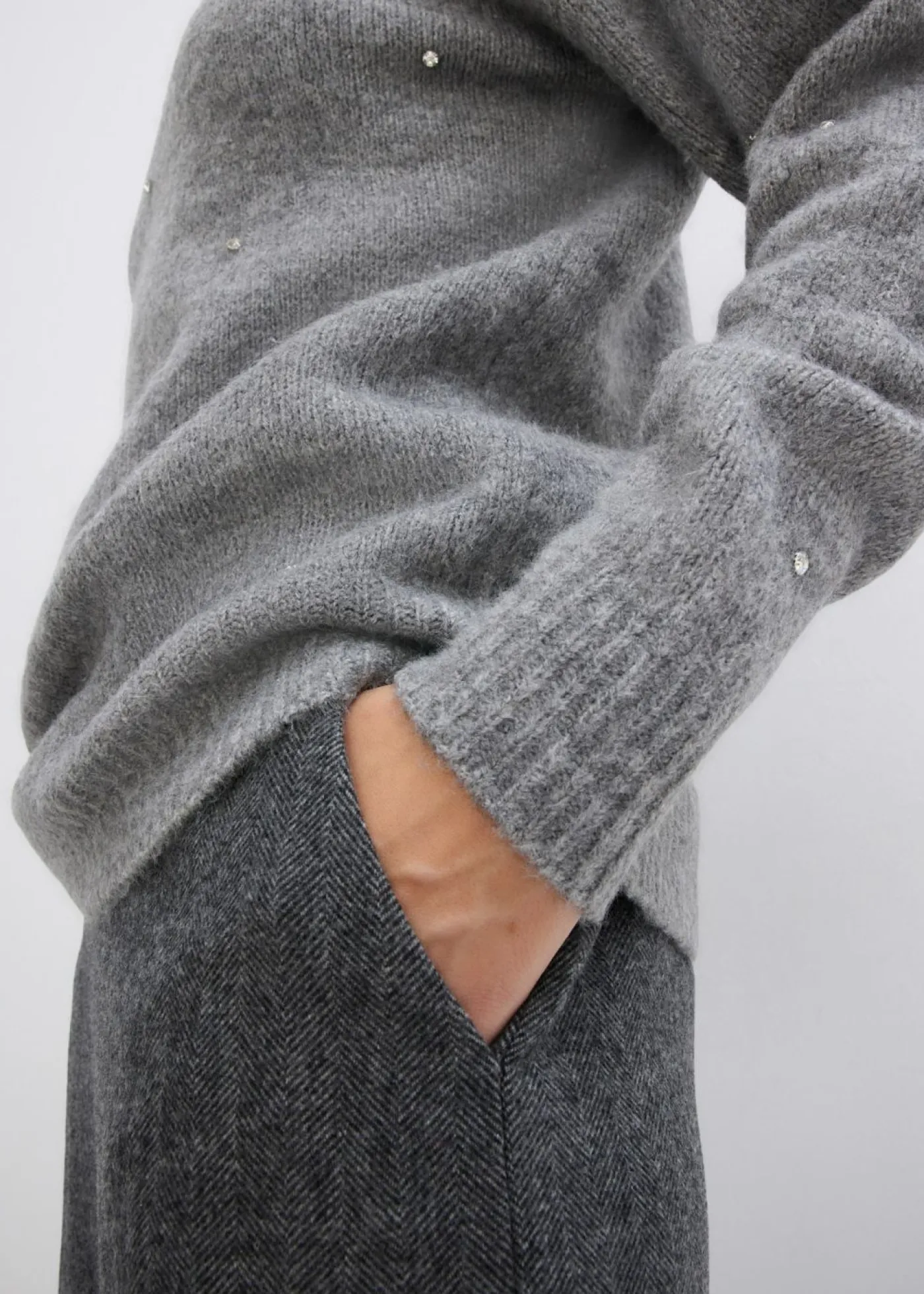 Clearance Jersey de cuello alto Mujer Jerséis|Ropa De Punto