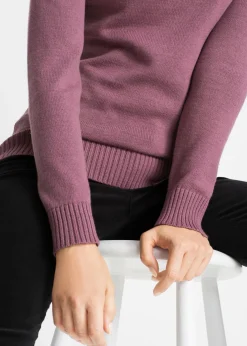 Outlet Jersey de cuello alto Mujer Jerséis|Ropa De Punto
