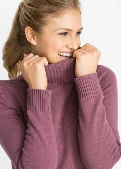 Outlet Jersey de cuello alto Mujer Jerséis|Ropa De Punto